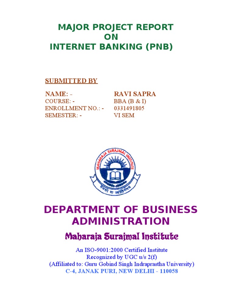 Project Report Title | PDF