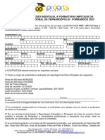 Contrato de Adesão Individual À Formatura Unificada Da Fundação Educacional de Fernandópolis - Formandos 2023