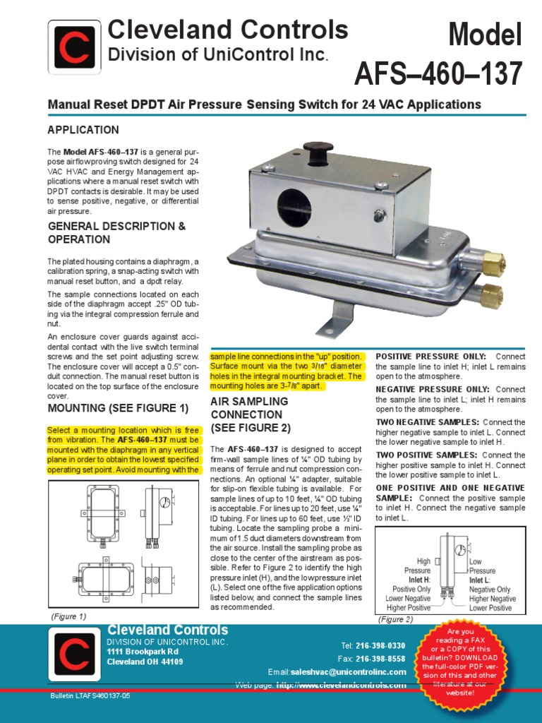 AFS46013705 Data Sheet AM PDF Switch Pipe (Fluid Conveyance)