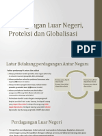 Perdagangan Luar Negeri, Proteksi Dan Globalisasi