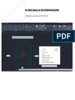 Diseño de Una Malla de Perforación: Nombre: Wiliams Jorge Mamani Contreras 2019-101015