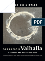 Friedrich Kittler_ Ilinca Iurascu_ Geoffrey Winthrop-Young_ Michael Wutz - Operation Valhalla_ Writings on War, Weapons, and Media-Duke University Press (2021)
