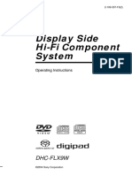 Display Side Hi-Fi Component System: Dhc-Flx9W