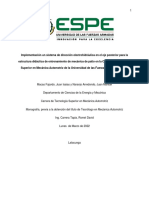 Implemetacion de Un Sistema Hidraulico para Evitar Sobreviraje PDF