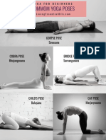 Commom Yoga Poses PDF Printable-Min