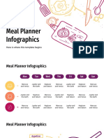 Meal Planner Infographics by Slidesgo