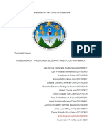 Violencia e Inseguridad en El Departamento de Guatemala