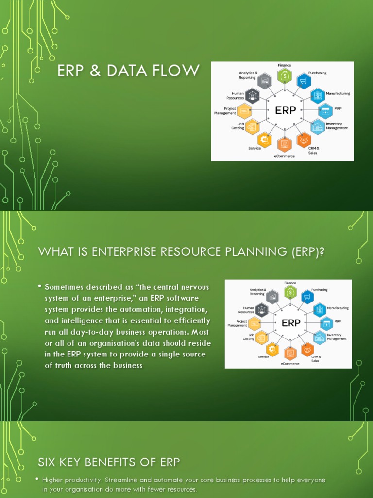 Erp data flow pdf enterprise resource planning procurement