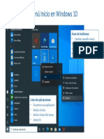 Menú Inicio en Windows 10