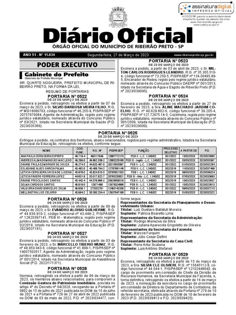 Diário Oficial | PDF | Empréstimos | Justiça