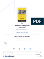 Divertirse Trabajando Resumen Gratuito - Sergio de La Calle PDF