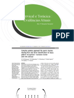 Cervical e Torácica: Evidências Atuais: Me. FT Eduardo Pimentel