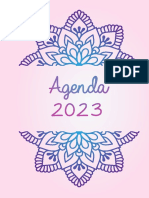 DISEÑO 13 - Agenda 2023 Mandalas - 2 Días X Página PDF