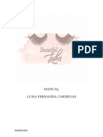 Manual Luisa Fernanda Cardenas: Beautiful Lashes