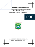 Cover Dokumen Kependudukan Siswa