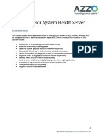 Power Advisor System Health Server