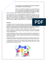 La Salud Mental y Física en El Ecuador y en El Mundo Por La Presencia de Patógenos Que Obstaculizan La Buena Salud Humana