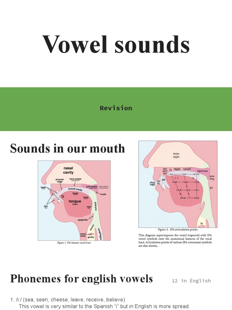 Vowel Sounds | PDF | Vowel | Human Communication