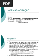 aula-REGRAS SOBRE CITAÇÃO