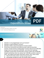 Expenditure Strategy