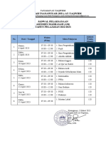 Jadwal Am At-Taqwiim