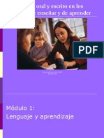 1 - El Lenguaje Oral y Escrito en Los Procesos