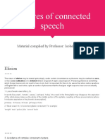 Features of Connected Speech