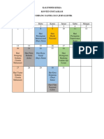 Kalender Kerja Konten Instagram Sub Bidang Sastra Dan Jurnalistik Maret 2023