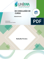 Trabalho de Conclusão de Curso: Rafaella Pereira