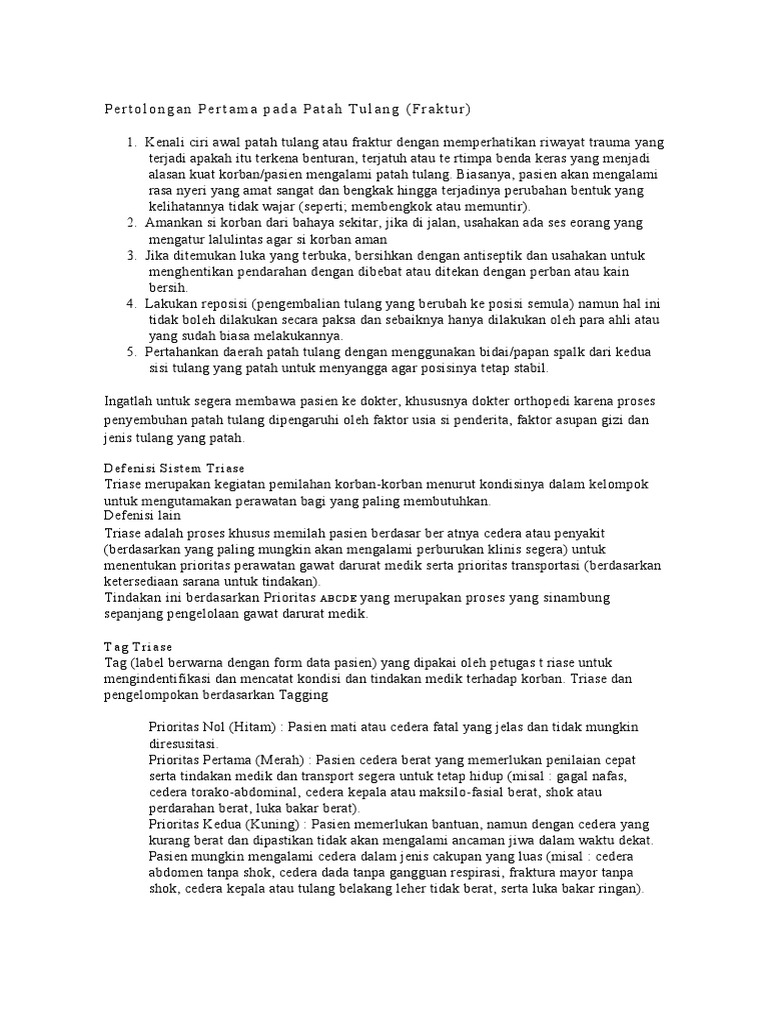 Panduan Cepat Pemulihan Tulang Patah dengan Gips