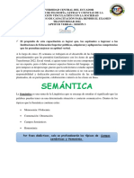 Sesión 3-Guía de Apredizaje. Campos Semánticos, Hominimia y Significado Contextual