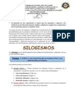 Sesión 7-Guía de Apredizaje. Silogismos (Conclusión Lógica)