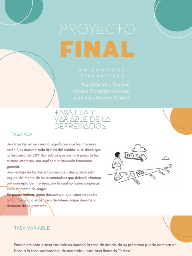 Tasa Fija vs Variable en Depreciación | PDF | Depreciación | Activo fijo