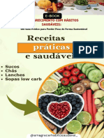 Livro Receitas Saudáveis 