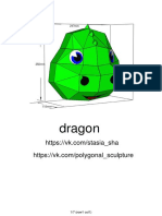 Dragon - Polygonal Sculpture-2 PDF