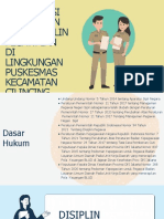 Sosialisasi Disiplin Pegawai PKM Cilincing