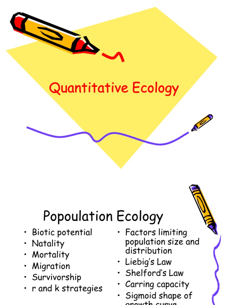 Quantitative Ecology PDF Ecology Biogeochemistry