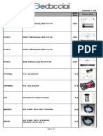 Dedacciai Prices-List-2019 Accessories