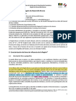 Caracterización de La Región de Desarrollo Brunca