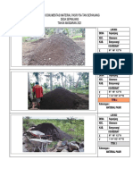 Foto Dokumentasi Material Pasir P3A Tani Sepanjang Desa Sepanjang Tahun Anggaran 2021