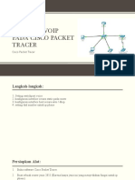 Simulasi VoIP Cisco Packet Tracer