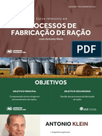 Folheto - Fabricação de Ração