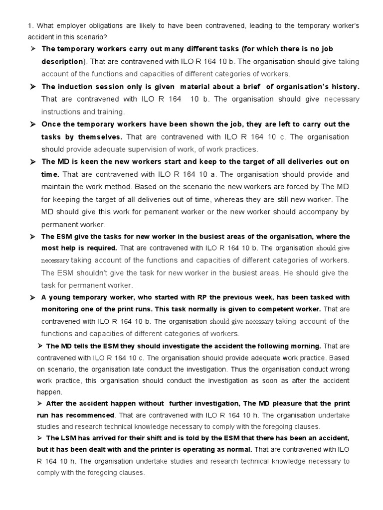 Temporary Worker Example