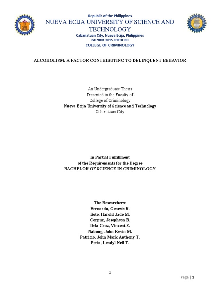 Alcoholism Updated File 2 | PDF | Violence | Alcoholism