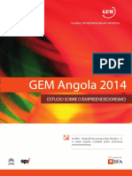 GEM Angola 2014 - Estudo sobre o Empreendedorismo em Angola