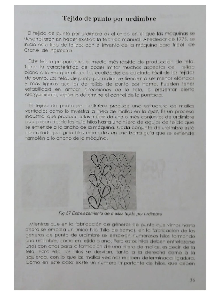 Tejido de Punto Por Urdimbre TPIN 2 CAMARGO PDF