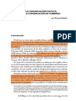 Ríspolo Florencia - El Campo de La Comunicación Política PDF