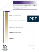 Procesos Tecnológicos para La Obtención de Acero