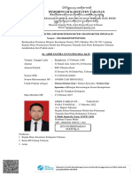 Pemerintah Kabupaten Tabanan: Surat Izin Praktik (Sip) Dokter/Dokter Gigi/Dokter Spesialis Nomor: 503/3666/DPMPTSP/2022