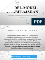 Model-Model Pembelajaran: Pelatihan Instruktur Provinsi Region Surabaya